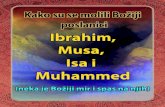 Kako su se molili Božiji poslanici Ibrahim , Musa , Isa i , Muhammed (neka je Božiji mir spas na njih)
