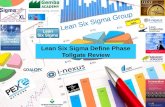 Define phase   lean six sigma tollgate template