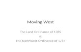 Land ordinance/ Northwest Ordinance
