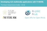 Developing rich multimedia applications with FI-WARE.