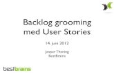 Best brains backlog grooming juni2012
