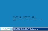 Social Media Basics: Wix LA Users 2013