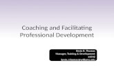 Coaching and facilitating professional development