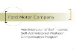 Ford Motor Company Administration of Self-Insured, Self ...
