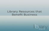 Barrington Area Library Resources for Business