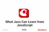 What Java Can Learn From JavaScript