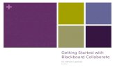 Getting Started with Blackboard Collaborate