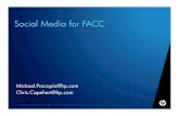 Social Media Strategies for FACC