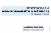 Palestra "Tendências em monitoramento e métricas" com Mariana Oliveira