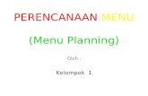 1. perencanaan menu