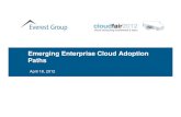 Emerging Enterprise Cloud Adoption Paths