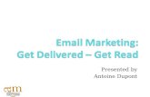 Email Marketing: Get Delivered, Get Read