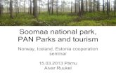 Soomaa, PAN Parks and tourism