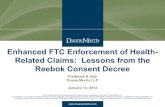 Lsi  - ftc enforcement of health-related claims in advertising