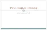 PPC Funnel Testing