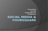 Social Media & Foursquare