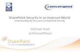 Security for SharePoint in an Insecure World - SharePoint Connections Amsterdam 2011