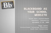 Blackboard As Your School Website