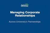 Managing corporate relationships