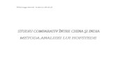 Studiu Comparativ Intre China Si India - Metoda Analizei Lui Hofstede