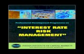 Programme on Interest Rate Risk Management