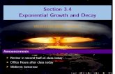 Lesson 15: Exponential Growth and Decay