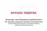 Applied theatre by Prof John OToole