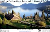 Open Source Pharma: What is the problem with drug R&D