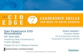 Korn/Ferry & Gartner Group CIO Edge presentation - Silicon Valley, July 2011