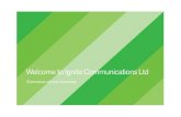 Food & drink credentials - Ignite Communications Ltd