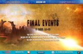 LESSON 09 "FINAL EVENTS"