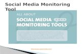 Social media monitoring tool