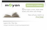 Schools & Colleges - Mobile Learning through mGyan