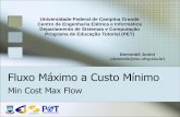 Fluxo Maximo Custo Minimo - Min Cost Max Flow