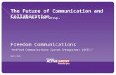 Rsc Eastern / Microsoft Briefing 19th March 2014 Freedom Communications