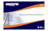 3 q07 financial and operating results presentation