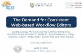 The demand for consistent web-based workflow editors