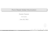 Introduction to Point Based Global Illumination (PBGI)