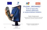 R. zdrajkowski richard krok w kierunku klastra e_zdrowia w wl