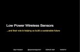 OSHUG #26 Low Power Wireless Sensors