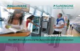 BüroWARE VENDING - Die ERP Branchenlösung für Automatenaufsteller (Operator)