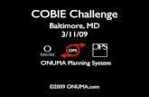 Cobie Challenge ONUMA, Inc.