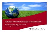 2011 GTM Summit: Implications of Thin‐Film Technologies on Utility PV Project Financials