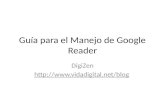 Guía para Google Reader