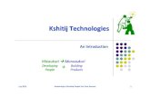Kshitij technologies presentation 2013 07_v4