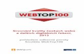 Ochutnávka studie WebTop100: Srovnání kvality českých webů a dalších digitálních řešení, 2013