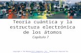 La teoria cuantica y la estructura electrónica de los átomos