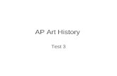 Ap art history term 2 test 3