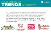 Emerging Trends In Grocery