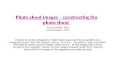 Photo Shoot Images – Constructing The Photo Shoot